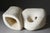 Mid-Century Modern Brutalist Carved Stone Lamp with Vase, 1970s For Sale - Image 10 of 13