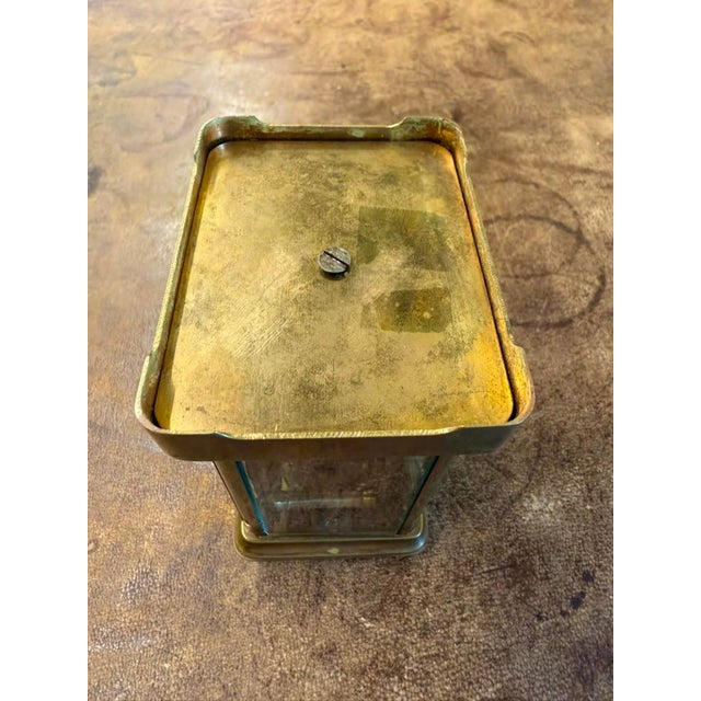 French Late 19th Century Carriage Clock, Brass Case, Circa 1890 For Sale - Image 18 of 18