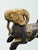 Wood 1950s Artisan Crafted Egyptian Revival Two-Headed Ram Sculpture For Sale - Image 7 of 15