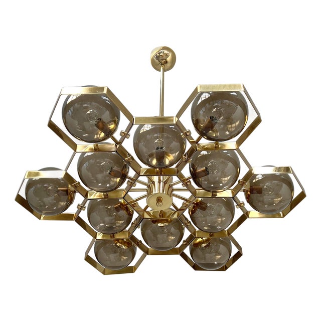 21st Century Honeycomb Chandelier by Fabio LTD For Sale