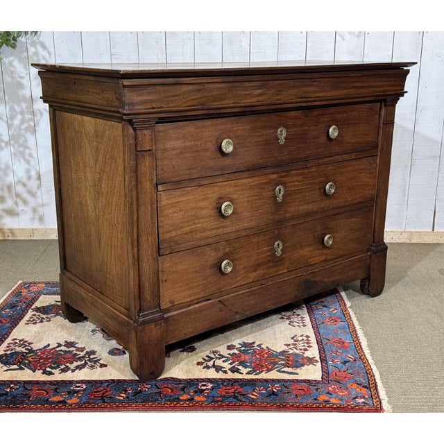 19th Century Restoration Chest of Drawers in Chestnut For Sale - Image 12 of 16