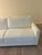 Crate & Barrel Gather Modern Track Arm Sofa - Monet Frost Chenille For Sale - Image 9 of 10