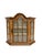 Vintage Walnut and Glass Wall Hanging Display Cabinet, 1950s For Sale - Image 12 of 12