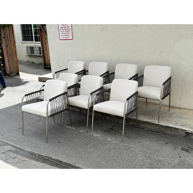 Caracole Caracole Remix Dining Room Chairs, Set of Eight For Sale - Image 4 of 12