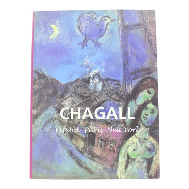Chagall Vitebsk - Paris - New York Art Book Hard Cover Coffee Table Book For Sale