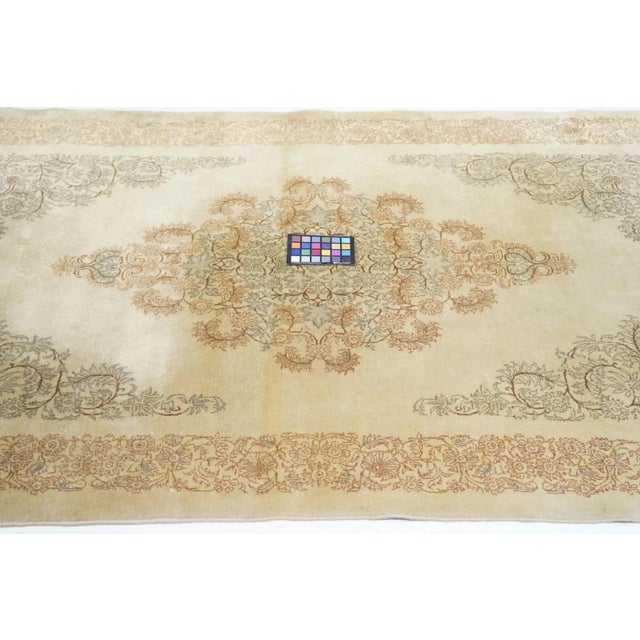 Vintage Kashan Rug 4'3'' x 7'3'' For Sale - Image 9 of 10