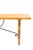 Mid-Century Modern Console Table Wood and Iron For Sale - Image 3 of 10