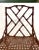 Faux Bamboo Table and Four Chairs For Sale - Image 10 of 11