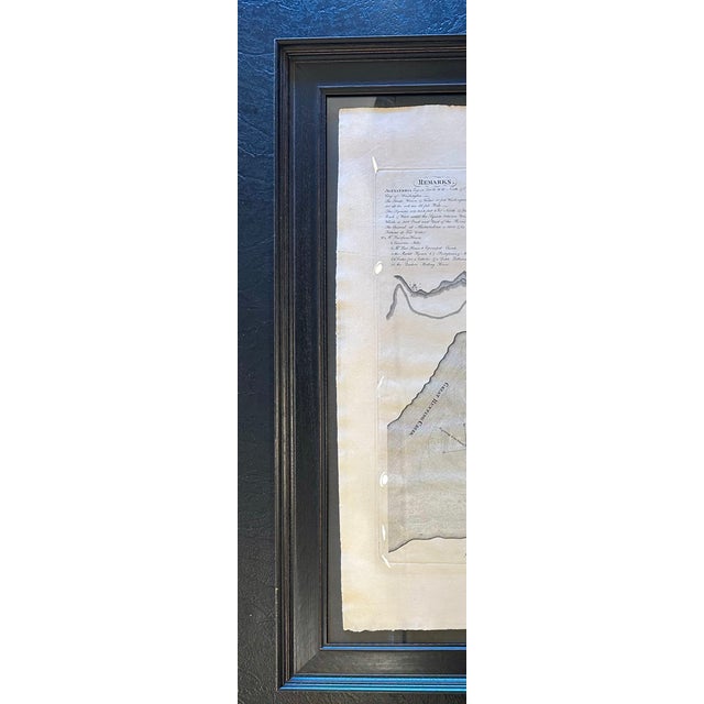 1940s Alexandria, Virginia Town Plan, Framed For Sale - Image 4 of 10