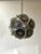 Mid-Century Modern 1960s Metal/Plastic Orb Chandelier For Sale - Image 3 of 8