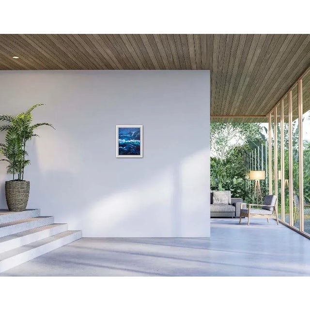 Modern Impressionist Seascape Blue Waters For Sale - Image 11 of 12