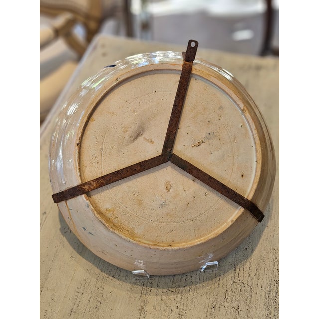 Mid 19th Century Spanish Ceramic Fajalauza Bowl From Granada For Sale - Image 4 of 7