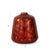 Red Sharma Crimson Gold Slanted Vase- Medium For Sale - Image 8 of 10