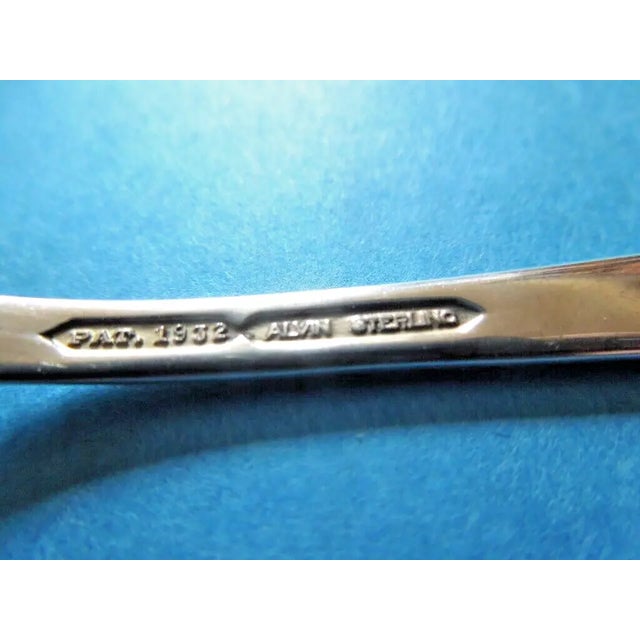Alvin Corporation 1932 Alvin Bridal Bouquet Sterling Silver Dinner Fork - No Mono For Sale - Image 4 of 5