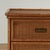 Mid-Century Modern Pair of Vintage Faux Bamboo and Wicker Stands by American of Martinsville For Sale - Image 3 of 18