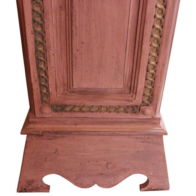 Antique Danish Gustavian Painted Longcase Clock For Sale - Image 3 of 8