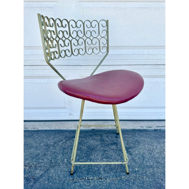 Arthur Umanoff Arthur Umanoff Green Granada Chair For Sale - Image 4 of 8