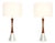 Vintage Swedish Table Lamps from Bergboms, 1960s, Set of 2 For Sale