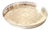 Vintage Silver-Plated Metal Tray, 1960s For Sale
