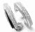 Cartier Panthere 18k White Gold Diamond Onyx Hoop Earrings For Sale - Image 9 of 12