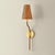 Traditional Hudson Valley Lighting Atwood 6 in. 1 Light Wall Sconce in Aged Brass Finish For Sale - Image 3 of 7