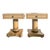 Late 20th Century Hollywood Regency Side Tables by Enrique Garcel - Set of 2 For Sale