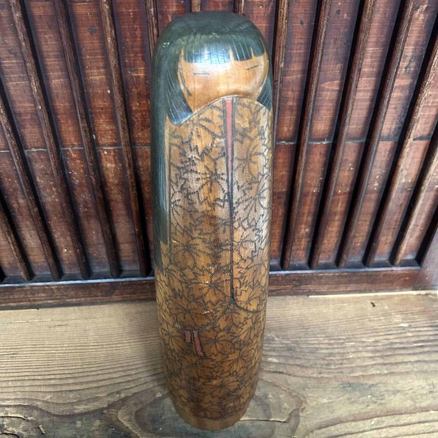 Vintage Kokeshi by Inosuke Kobayashi, Japan, 1950s For Sale - Image 12 of 18