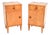 Vintage Swedish Satin Birch Bedside Cabinets, 1950s, Set of 2 For Sale