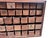 Mid 20th Century Primitive Industrial Parts Cabinet Handmade Wooden Cheese Box Drawers For Sale - Image 15 of 18