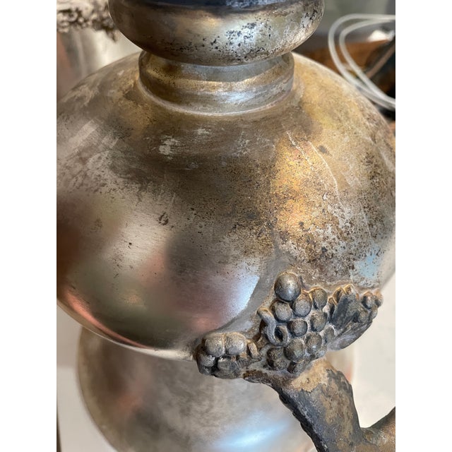 Antique Silverplate Champagne or Wine Cooler For Sale - Image 9 of 10