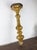 Architecture Salvage Wood Altar Candlestick, in Very Good conditions. Designed before 1890