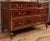 Wood Vintage French Commode in Mahogany For Sale - Image 7 of 9