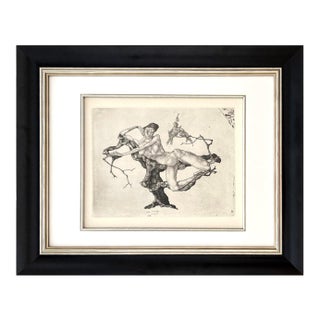 1947 Paul Klee Engraving 1 Virgin in the Tree Reproduction For Sale