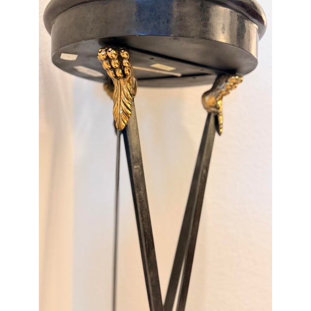 Maitland - Smith Maitland-Smith Pedestal Plant Stand For Sale - Image 4 of 10