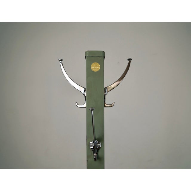 1940’s Industrial Mid-Century Globe Wernicke Coat Rack For Sale - Image 9 of 12