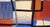 Mid 20th Century Geometric Abstract in Blue, Red, Black, and White - Acrylic on Paper by Russell Green For Sale - Image 5 of 8