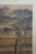 Chinese Painted Silk 4 Panel Folding Screen Dynasty Courtyard Black Lacquer 72" For Sale - Image 17 of 18