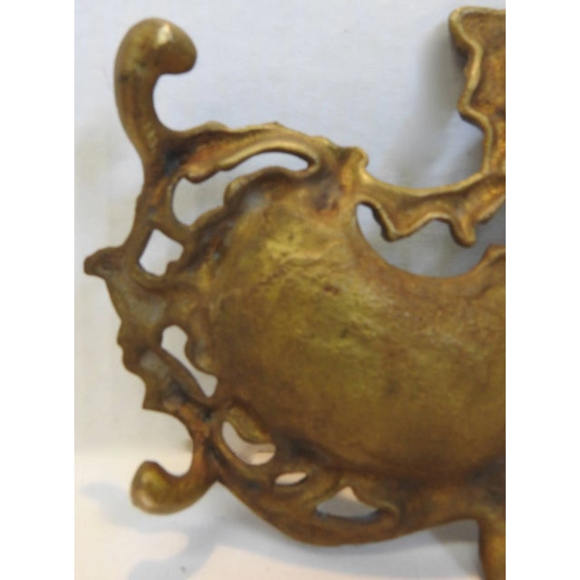 Bronze Art Nouveau Bronze Ink Well For Sale - Image 8 of 9