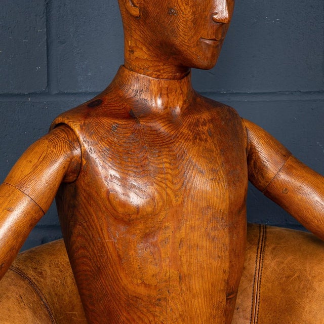 Mid 19th Century Antique 19th Century French Life Size Wooden Artist's Lay Figure, 1860s For Sale - Image 5 of 18