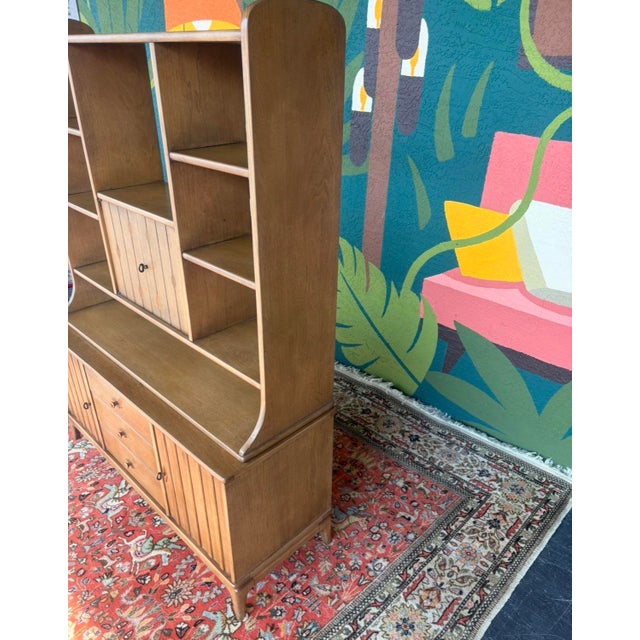Not as commonly seen Broyhill room divider. This is two solid pieces that can float in a room as a partition or place...