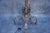 Metal 1920s Spanish Revival Wrought Iron Candelabra Floor Lamp For Sale - Image 7 of 8