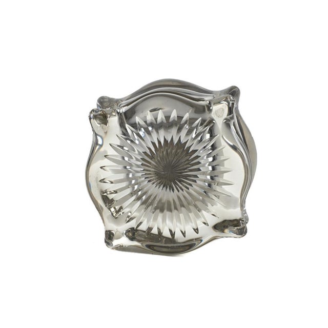 Antique Simons Brothers Crystal and Sterling Silver Inkwell For Sale - Image 10 of 10