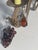 Purple Antique Iron Wrought Sconces With Glass Fruits and Grape Clusyers - Pair For Sale - Image 8 of 11