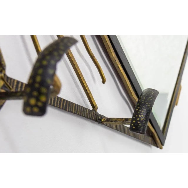French Art Deco Coat Rack in Wrough Iron, 1925 For Sale - Image 15 of 16