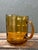 Vintage Amber Glass Pitcher For Sale - Image 4 of 12