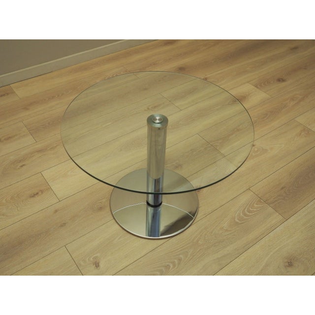 Metal Danish Glass Coffee Table from BoConcept, 1970s For Sale - Image 7 of 13