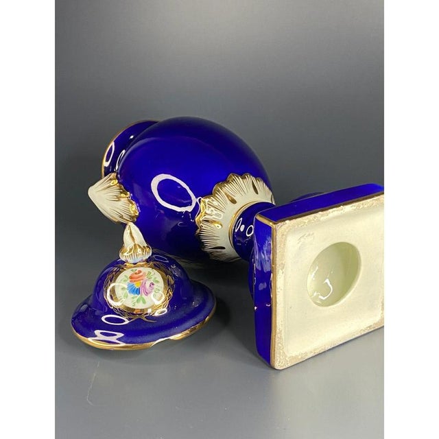 Glazed Porcelain Vase from Botet Mas, 1930s For Sale - Image 10 of 11