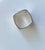 Metal Vintage Frank Gehry Tiffany & Co. Sterling Silver Torque Ring, Size 8.5, Architectural Statement, 2006 Collaboration For Sale - Image 7 of 12