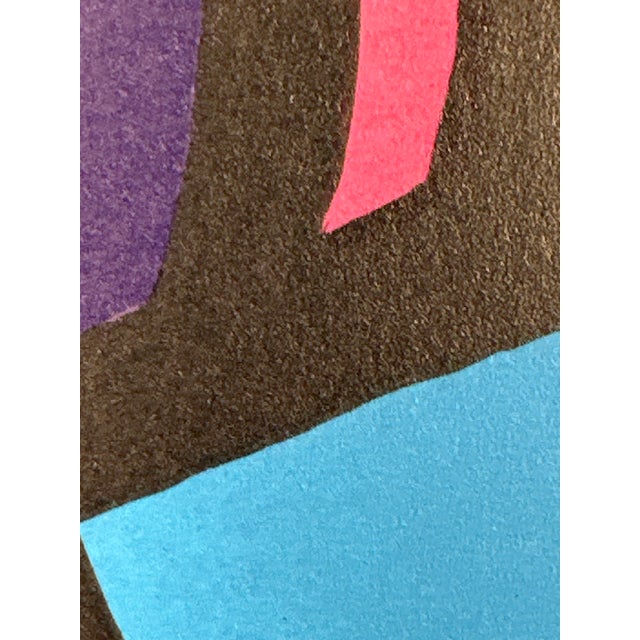 Munich Olympics Serigraph Poster by Valerio Adami, 1972 For Sale - Image 4 of 9