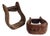 Vintage Western Horse Saddle Stirrups, a Pair For Sale